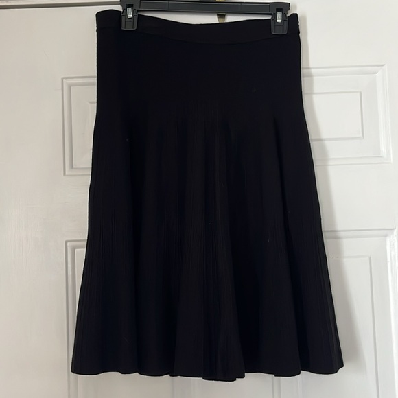 Knit fit and flare skirt with elastic waist - Picture 2 of 3